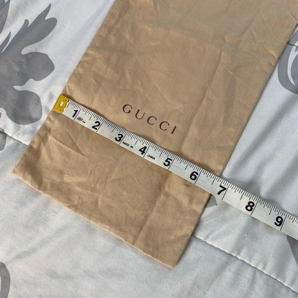 GUCCI Authentic Tan Dust Bag 15.5” x 7” - Picture 3 of 6